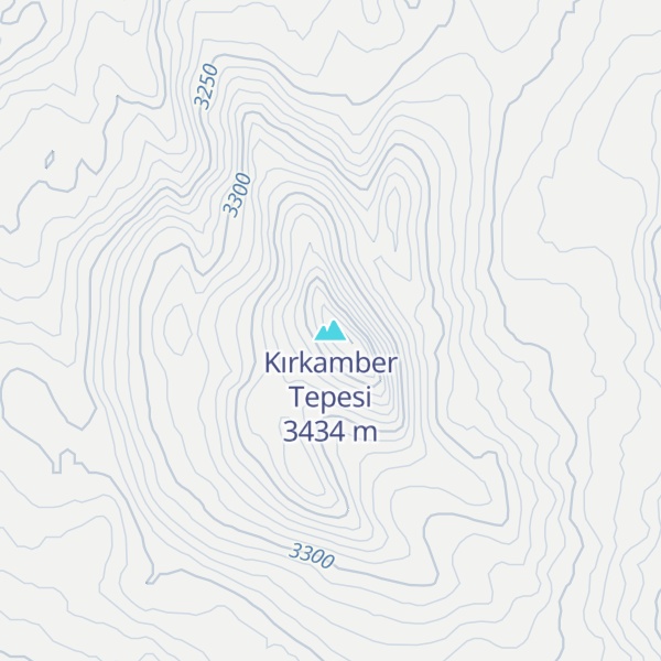 Map of Kırkamber Tepesi