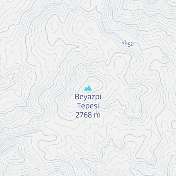 Map of Beyazpi Tepesi