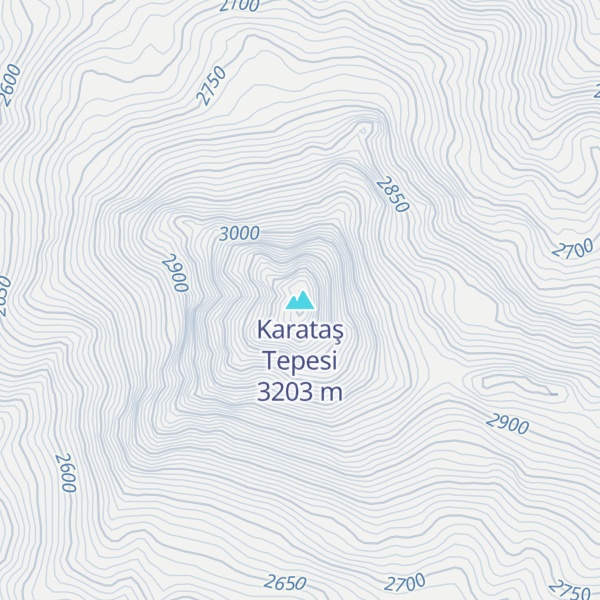 Map of Karataş Tepesi