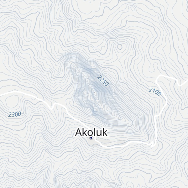 Map of Tekaltı Dağı