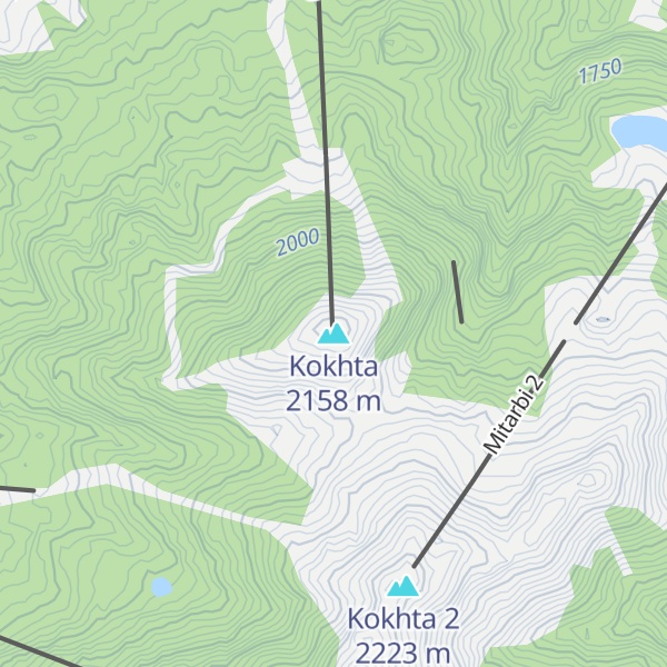Map of Kokhta