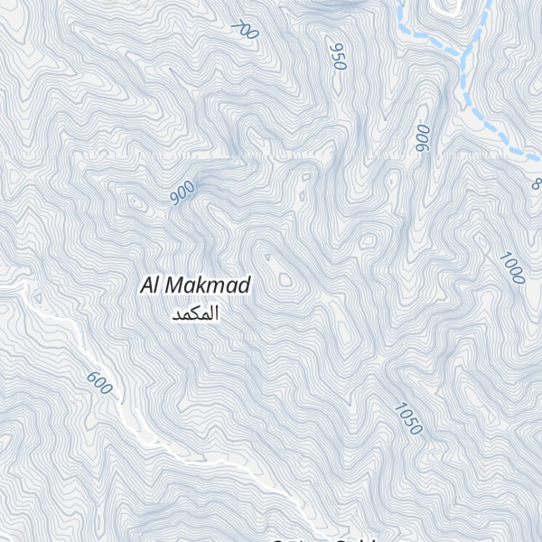 Map of Jabal Bani Khattab