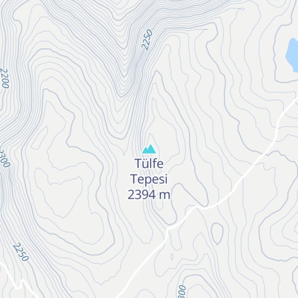 Map of Tülfe Tepesi