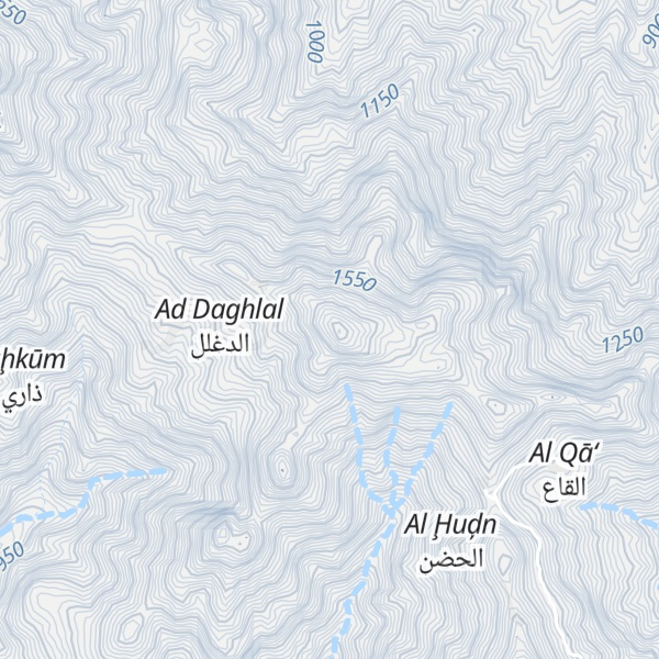 Map of Jabal al Miskhun