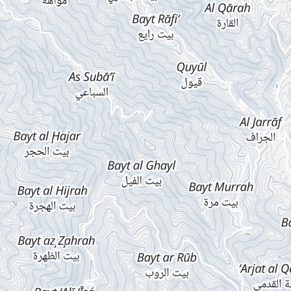 Map of Jabbal `Izzan