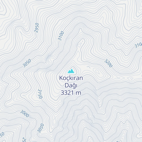 Map of Koçkıran Dağı