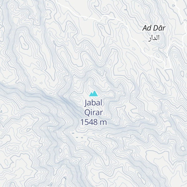 Map of Jabal Qirar