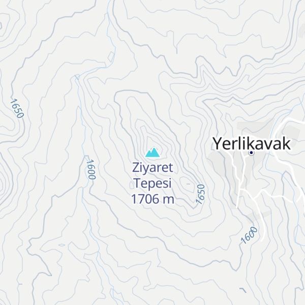 Map of Ziyaret Tepesi