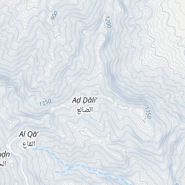Map of Jabal Mahdad