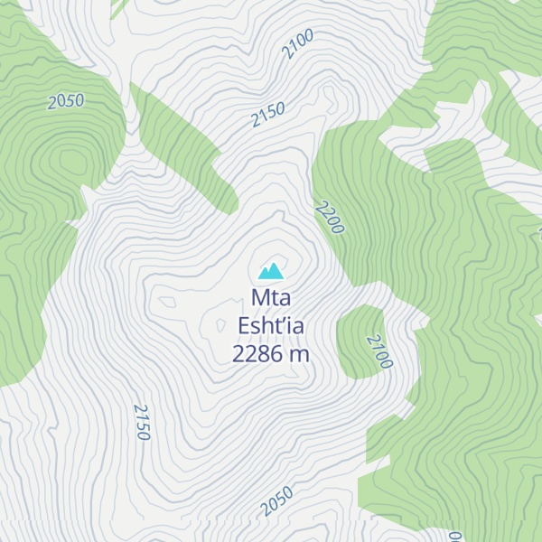 Map of Mta Esht’ia