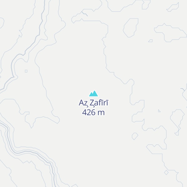 Map of Az̧ Z̧afīrī
