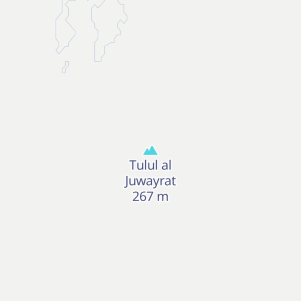 Map of Tulul al Juwayrat