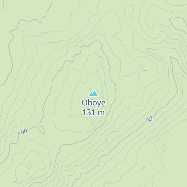 Map of Oboye