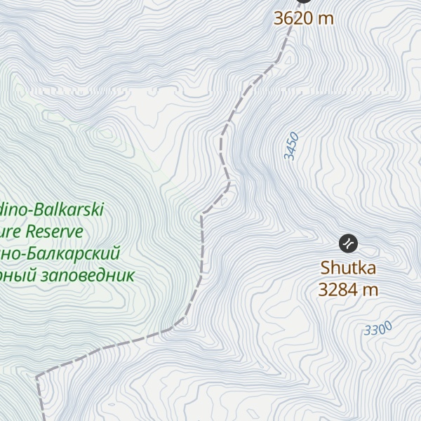 Map of Severnii Belyaghoh
