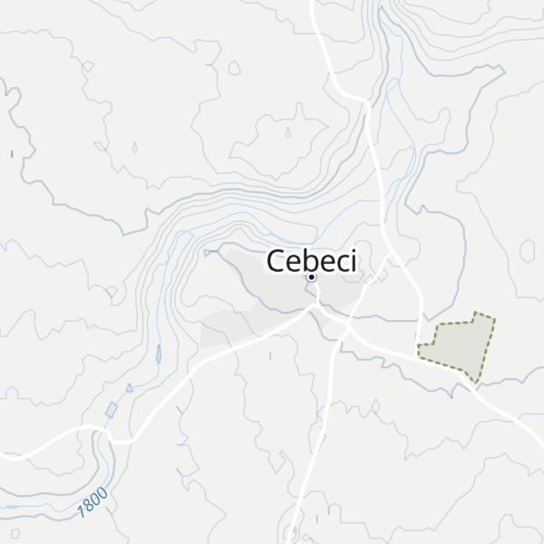 Map of Üçpınar Deresi