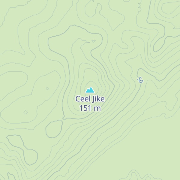 Map of Ceel Jike