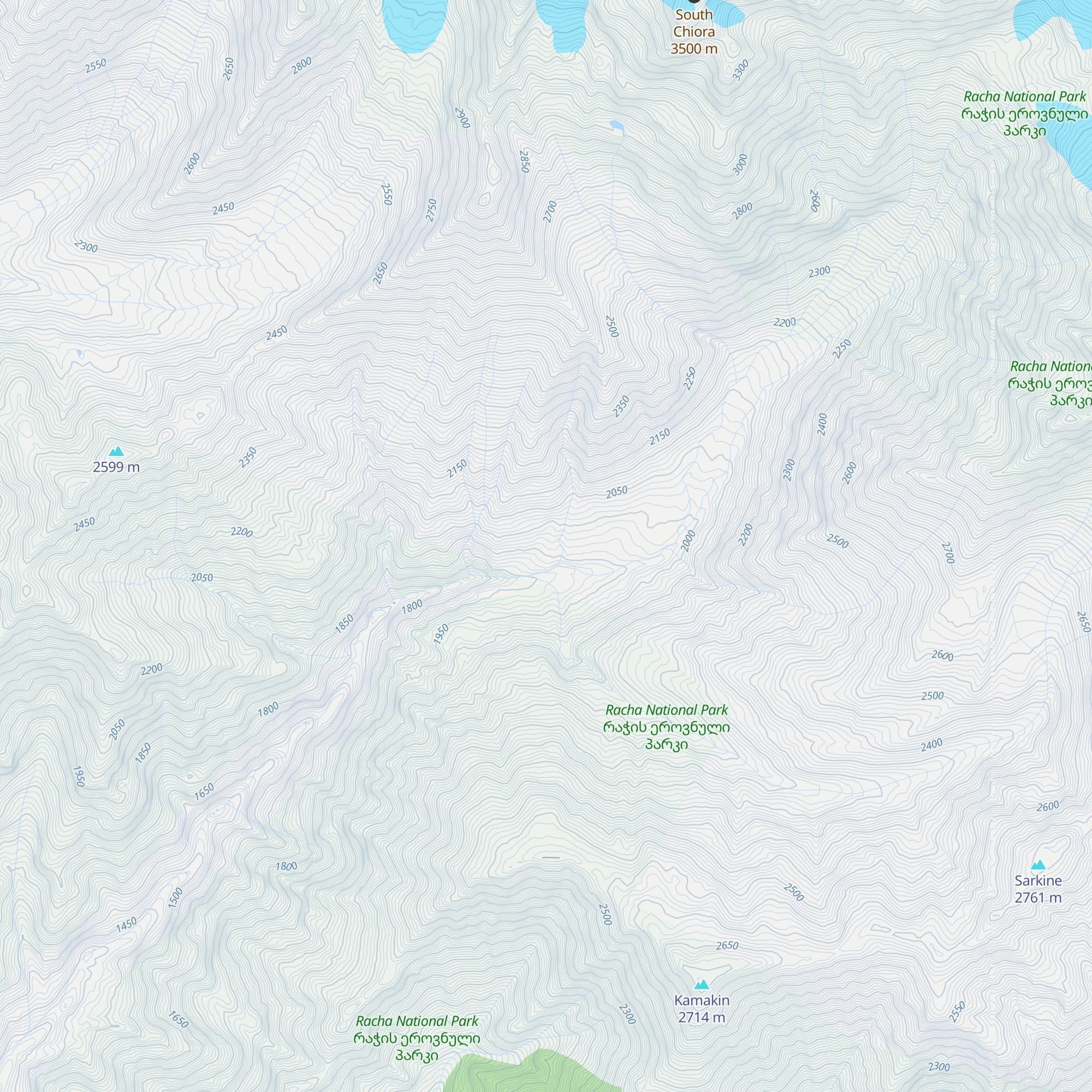 Uninhabited border guard base map