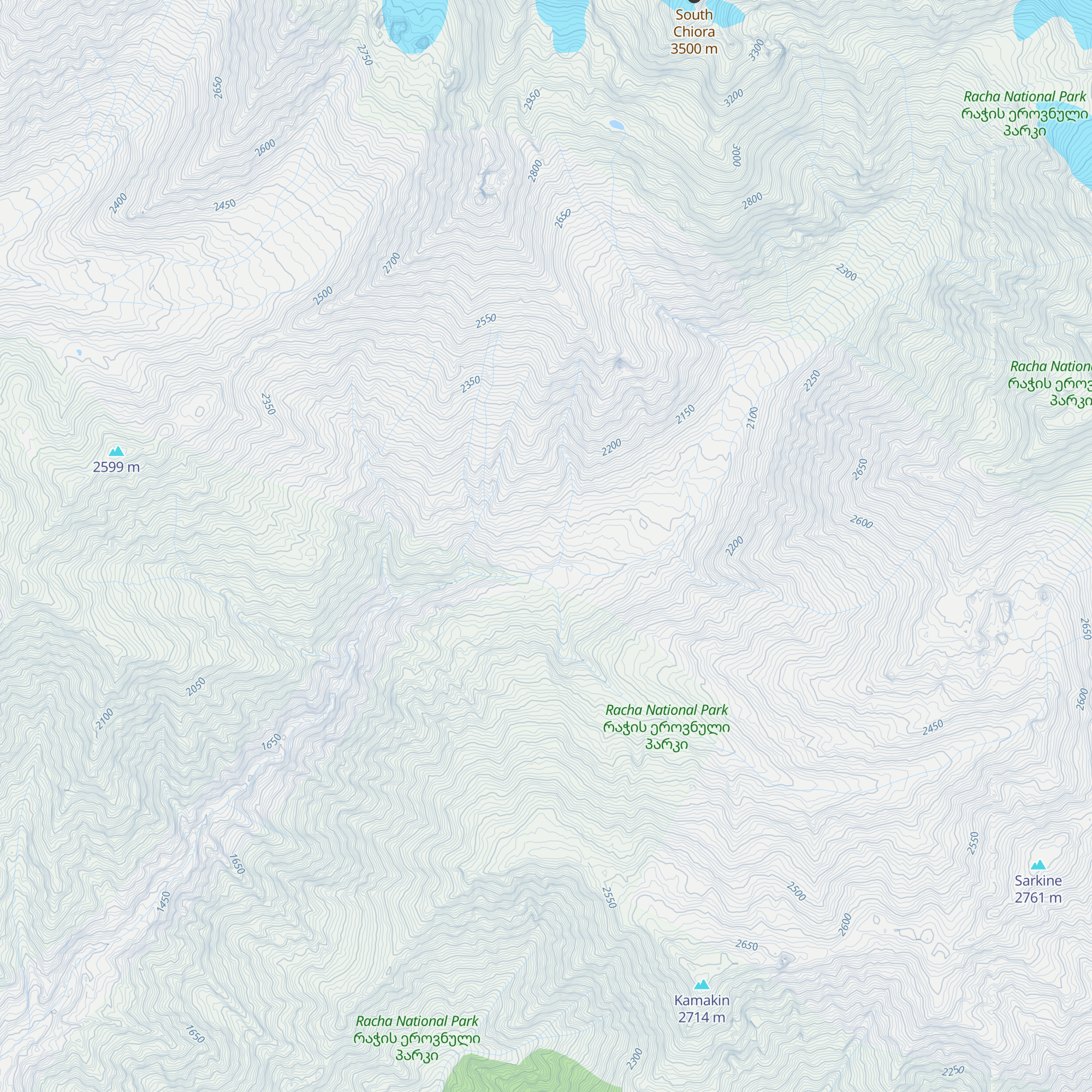 Uninhabited border guard base map