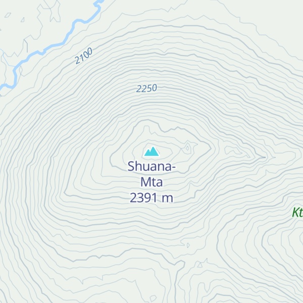 Map of Shuana-Mta