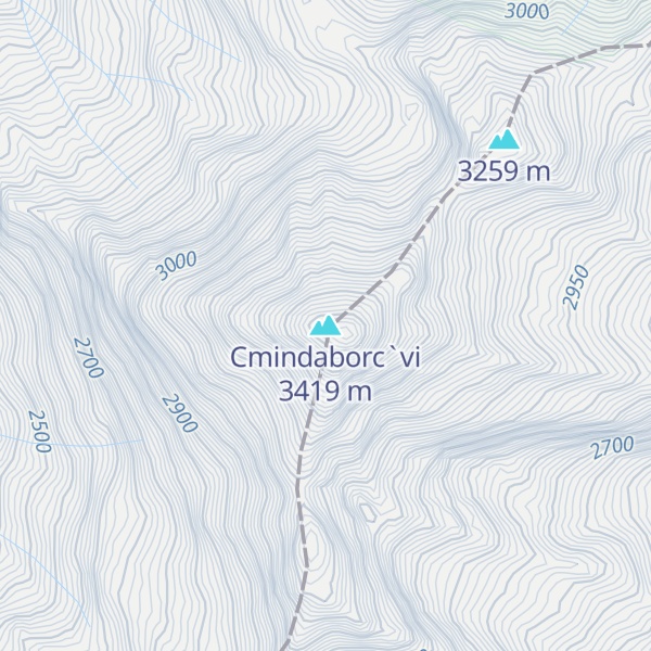 Map of Cmindaborc`vi