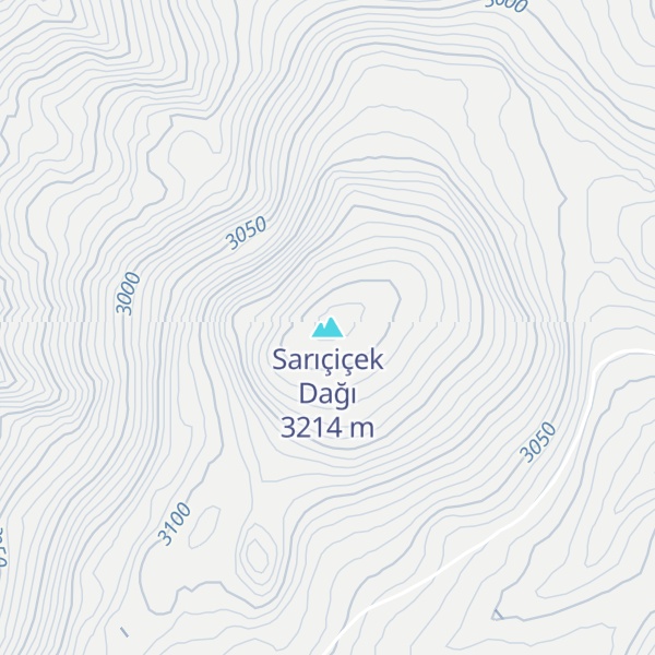 Map of Sarıçiçek Dağı