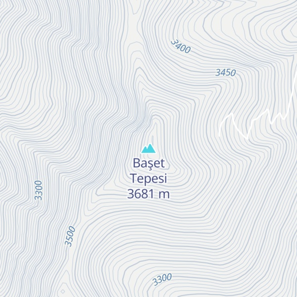 Map of Başet Tepesi