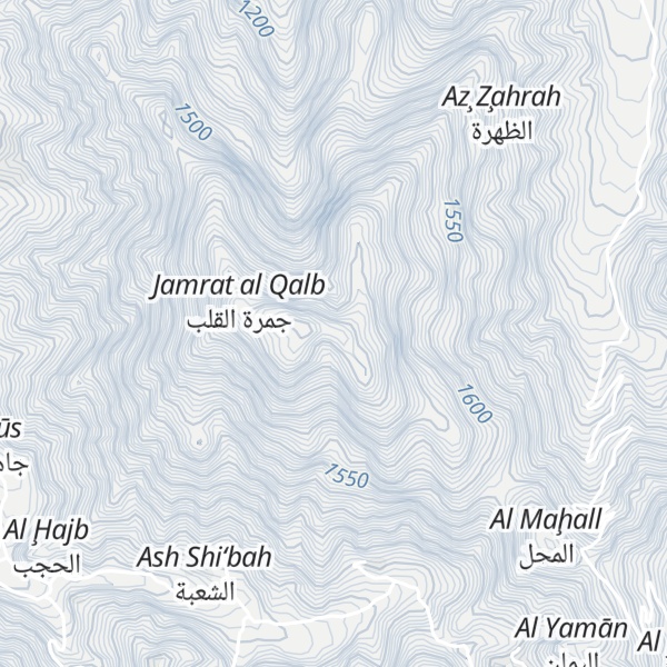 Map of Jabal Bani Hajjaj