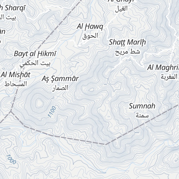 Map of Jabal Jawb