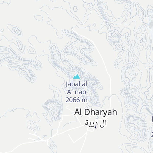 Map of Jabal al A`nab