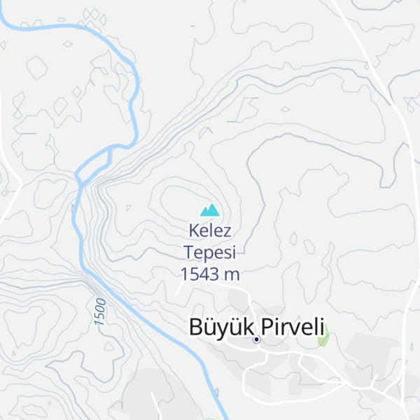 Map of Kelez Tepesi