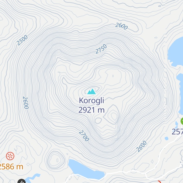 Map of Korogli