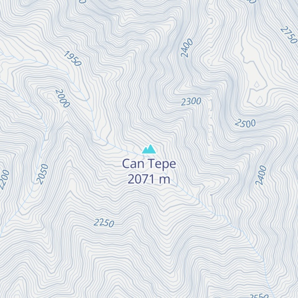 Map of Can Tepe