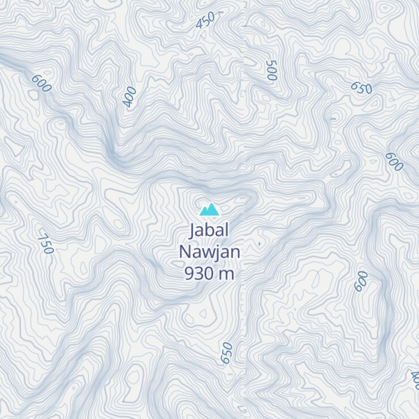 Map of Jabal Nawjan