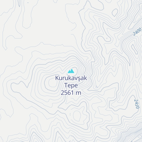 Map of Kurukavşak Tepe