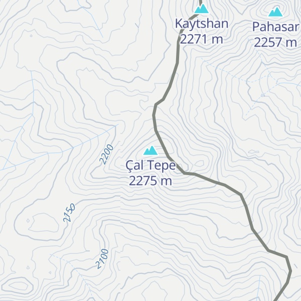 Map of Çal Tepe