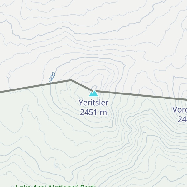 Map of Yeritsler
