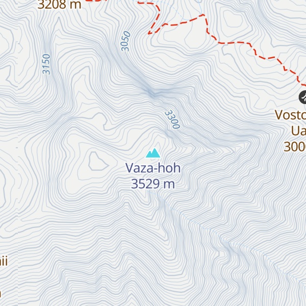 Map of Vaza-hoh