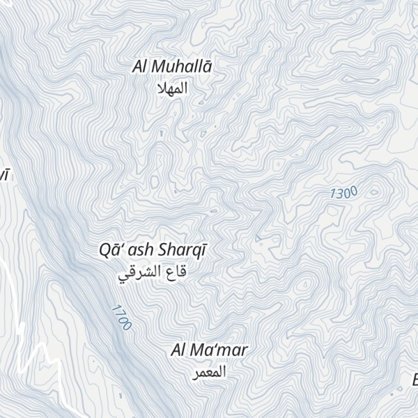 Map of Jabal Qaydan