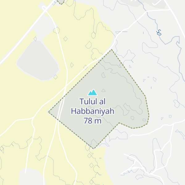 Map of Tulul al Habbaniyah