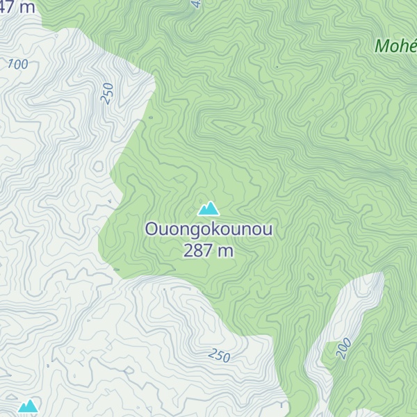Map of Ouongokounou