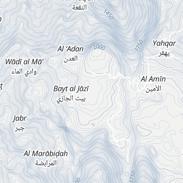 Map of Jabal Shuqruf