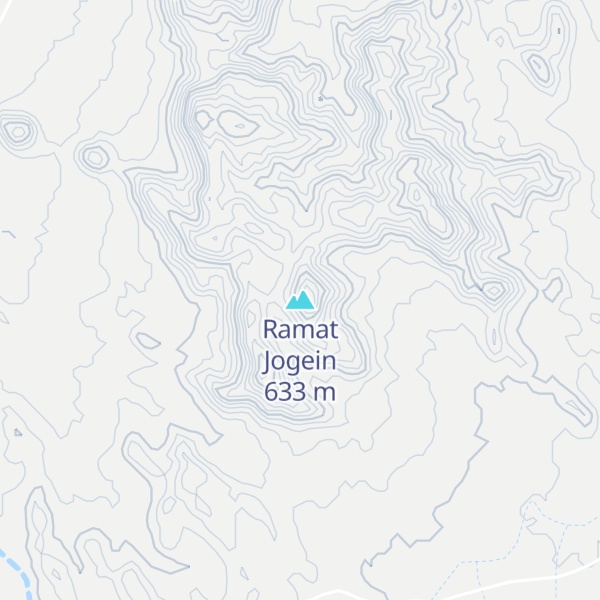 Map of Ramat Jogein