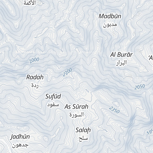 Map of Jabal ‘Asākir