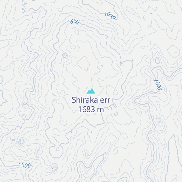 Map of Shirakalerr