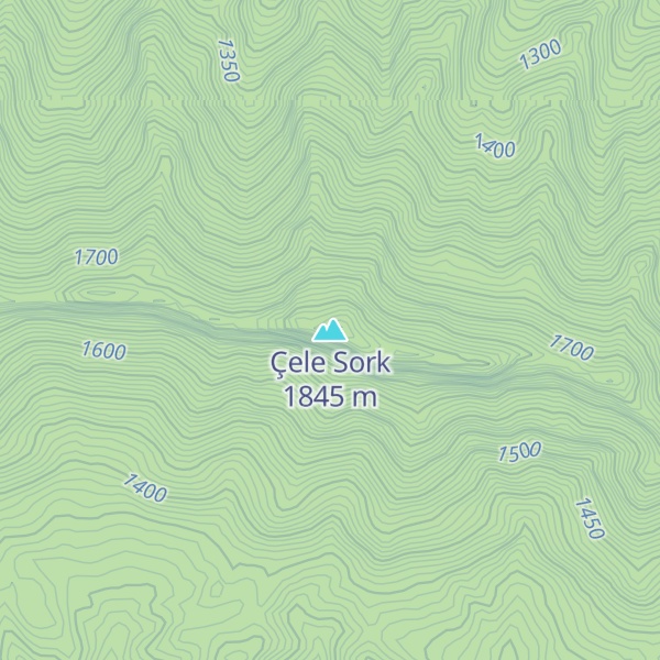 Map of Çele Sork