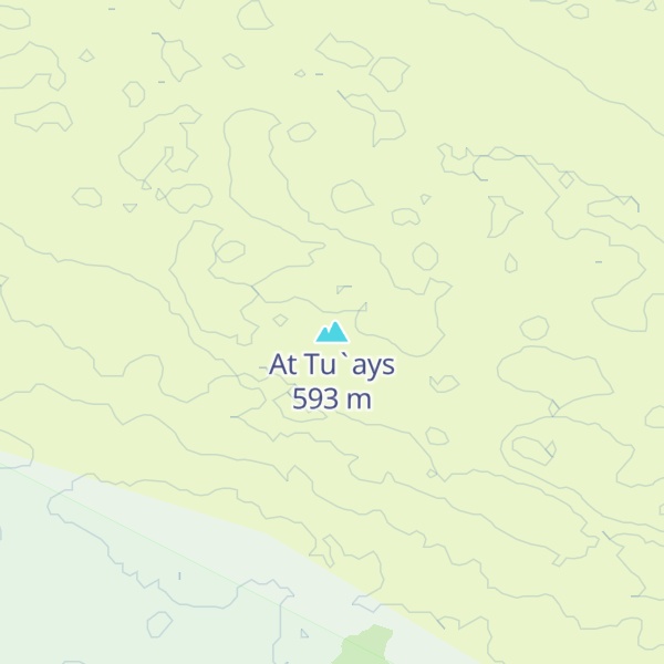 Map of At Tu`ays