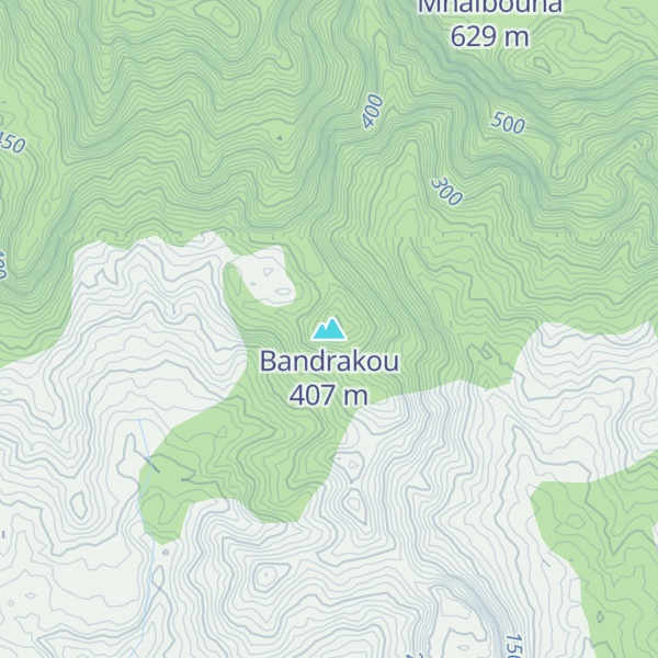 Map of Bandrakou
