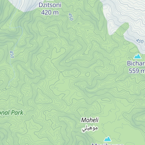 Map of Namaloungou