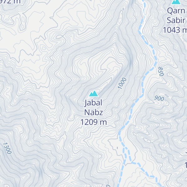Map of Jabal Nabz