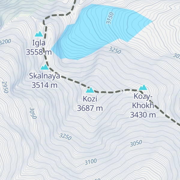 Map of Kozi